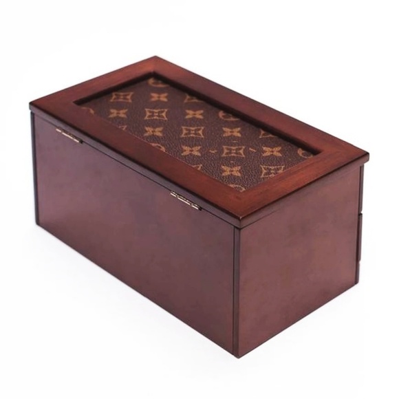 Jewerly wooden Box Walnut Organizer Storage Gift